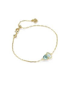 Tatum March Gold Delicate Chain Bracelet