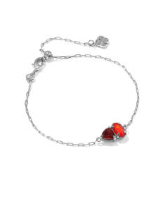Tatum July Silver Delicate Chain Bracelet
