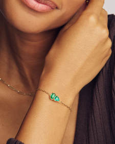 Tatum May Gold Delicate Chain Bracelet