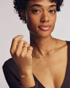 Tatum August Gold Delicate Chain Bracelet