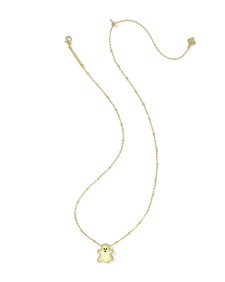 Ghost Gold Short Pendant Necklace