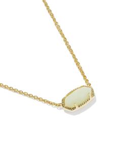 Elisa Gold Boo Short Pendant Necklace