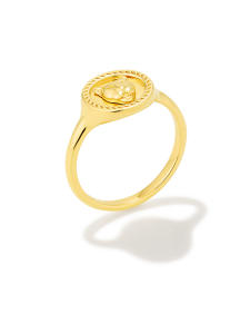 Kimberly Statement Ring in 18k Gold Vermeil