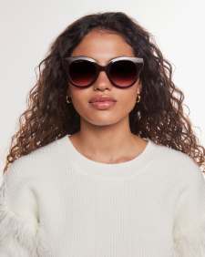 Amber Filigree Sunglasses