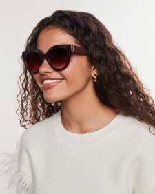 Amber Filigree Sunglasses