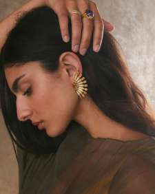 Catherine Vintage Gold Statement Ring