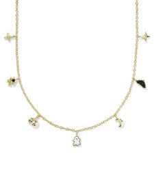 Halloween Gold Strand Necklace