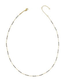 Alice Color Beaded 14k Gold-Filled Chain Necklace