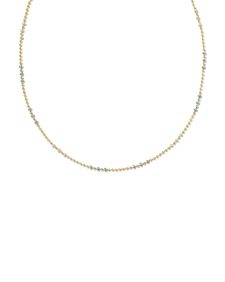 Alice Color Beaded 14k Gold-Filled Chain Necklace
