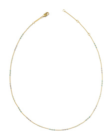 Alice Color Beaded 14k Gold-Filled Chain Necklace