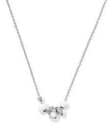 Deliah Silver Short Pendant Necklace