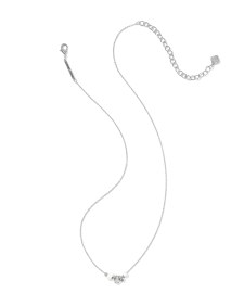 Deliah Silver Short Pendant Necklace