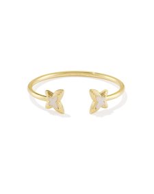 Dolly Parton x Kendra Scott Butterfly Gold Cuff Bracelet
