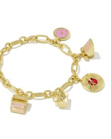 Dolly Parton x Kendra Scott Gold Charm Bracelet
