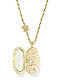Dolly Parton x Kendra Scott Danielle Gold Locket Necklace