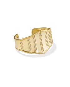 Dolly Parton x Kendra Scott Laced Gold Cuff Bracelet