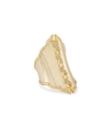 Dolly Parton x Kendra Scott Laced Gold Statement Ring