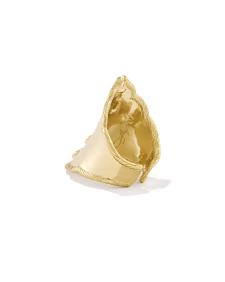 Dolly Parton x Kendra Scott Laced Gold Statement Ring