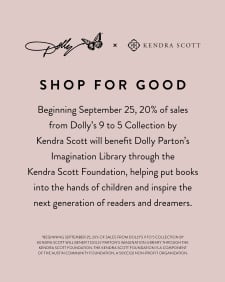 Dolly Parton x Kendra Scott Gold Charm Bracelet