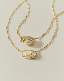 Dolly Parton x Kendra Scott Elisa Butterfly Gold Short Pendant Necklace