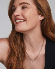 Oakland Pearl Chain Necklace