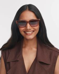 Butterfly Herringbone Sunglasses