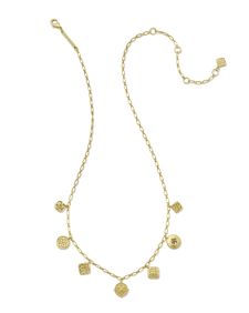 Dira Gold Charm Necklace