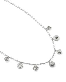 Dira Silver Charm Necklace