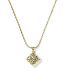 Dira Pearl Gold Short Pendant Necklace