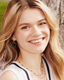 Dottie Gold Multi Strand Necklace in Black