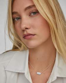 Elisa Sterling Pendant Necklace