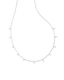 Willa Silver Pearl Strand Necklace in Freshwater Cultured Pearl