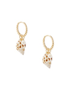 Oleana Gold Huggie Earrings