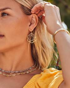 Merritt Bangle Bracelet in Silver