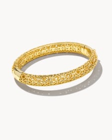 Abbie Bangle Bracelet in Gold