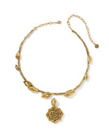 Ansel Vintage Gold Collar Necklace