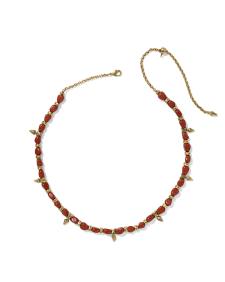 Shera Vintage Silver Beaded Necklace