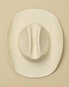Straw Cattleman Hat