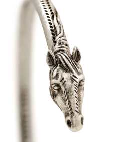 Beau Cuff Bracelet in Vintage Silver