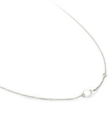 Cathleen 14k White Gold Pendant Necklace Freshwater Cultured Pearl
