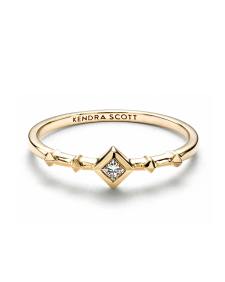 Wave Band Ring in 14k Yellow Gold