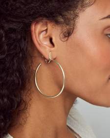Pepper Clip On Hoop Earrings