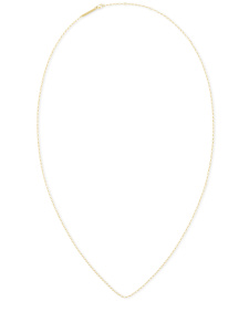 30 Inch Thin Chain Necklace in 18k Gold Vermeil