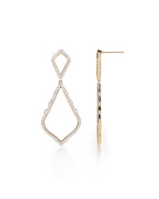 Alexa Pave Diamond Statement Earrings 