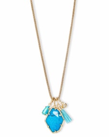 Hailey Long Pendant Necklace