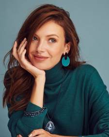 Didi Statement Earrings in Gold