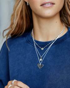 Ari Large Heart Charm in 18k Gold Vermeil