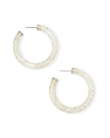 SONNIE HOOP STRLG SLV RNBW MOONSTONE