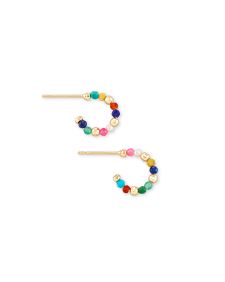 Scarlet Huggie Earrings