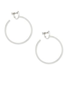 Pepper Clip On Hoop Earrings
